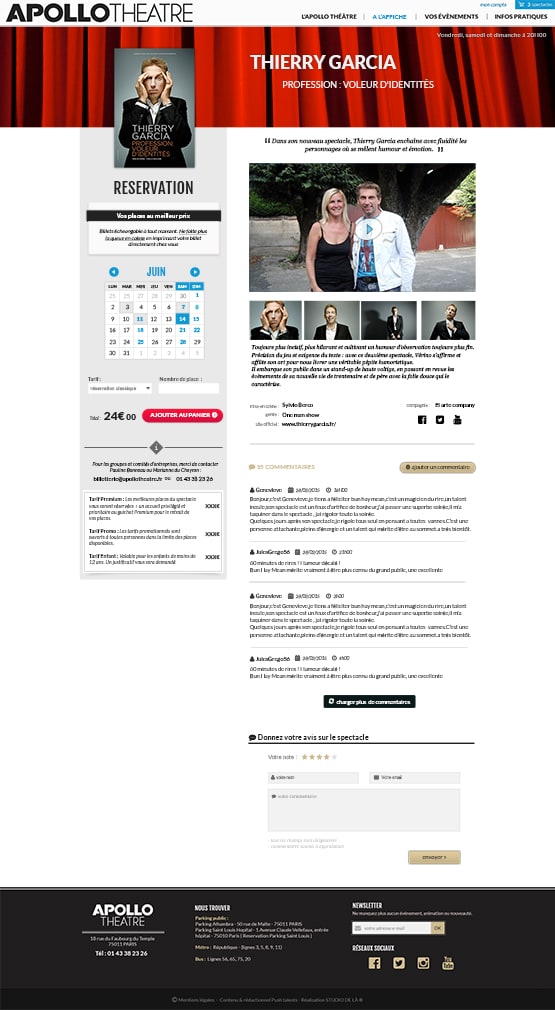 UI design réalisé à partir d'une étude ergonomique