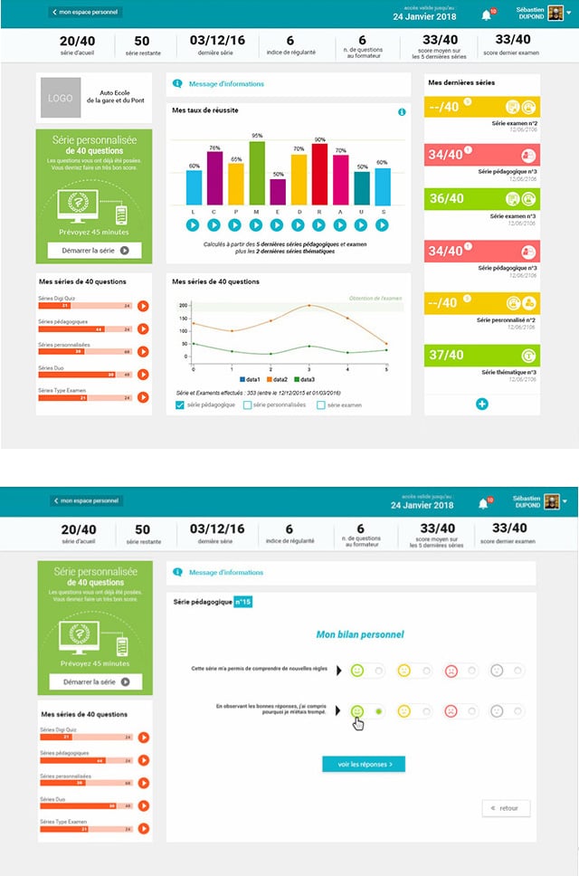 Webdesign sous Photoshop et Illustrator