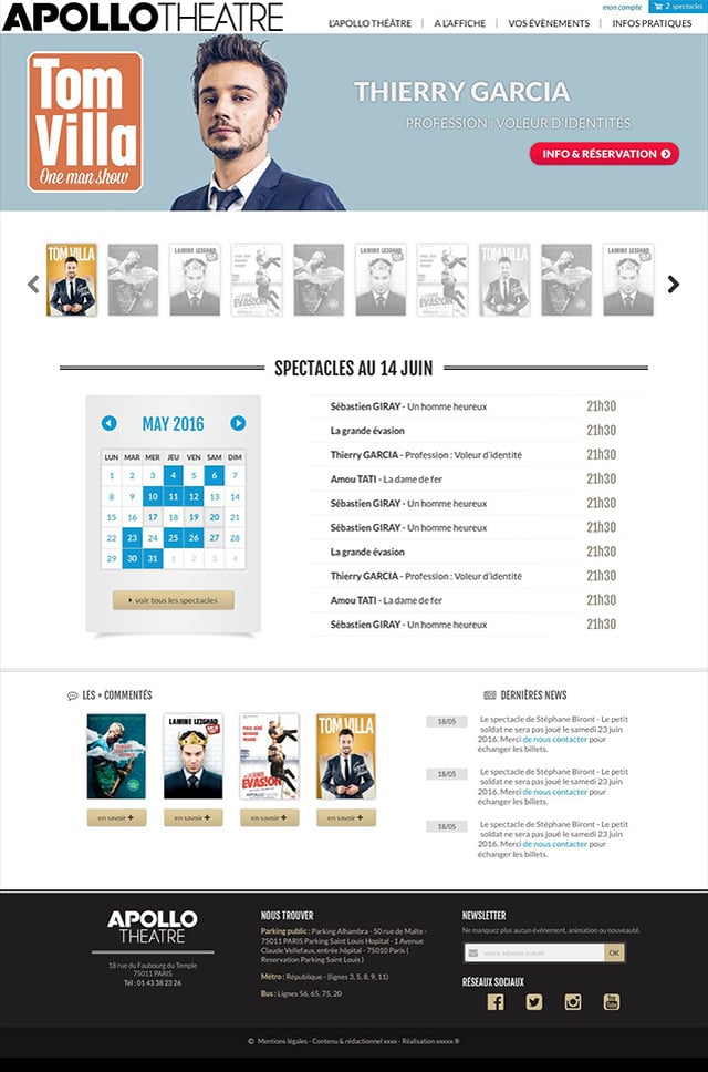 Webdesign loisirs