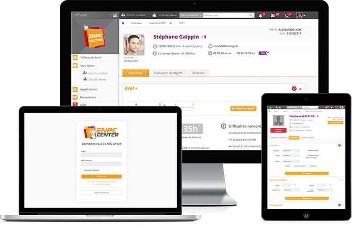Webdesign et intégrateur Web pour dashboard